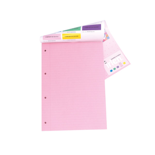 Pukka Pad A4 Refill Pad Rose (100 pages of 80gsm paper) IRLEN50