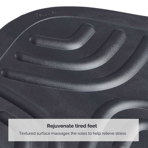 Fellowes Compact Foot Rocker, Black