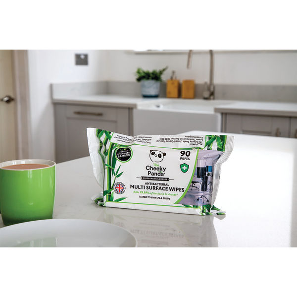Cheeky Panda Biodegradable Multipurpose Wipes 90 Wipes (Pack of 6) 706117