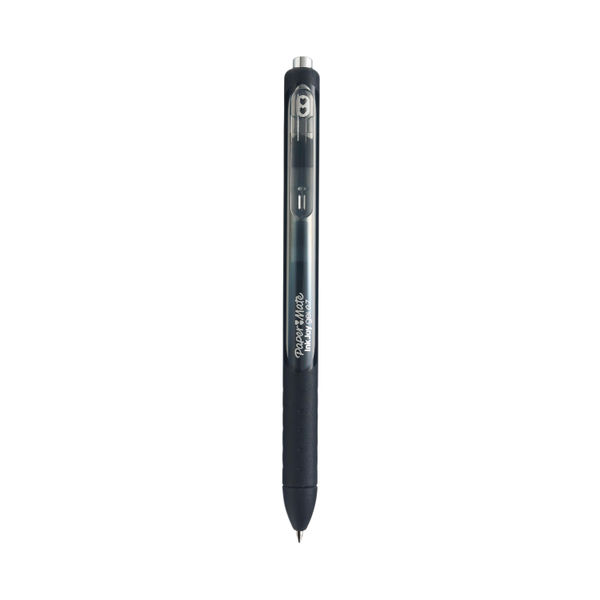 PaperMate InkJoy Retractable Pen Gel Ink Black (12 Pack) 1957053