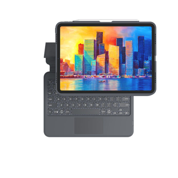 Zagg Pro Keys Keyboard/Trackpad/Case Ipad 10.9 Black/Grey Uk 103407937