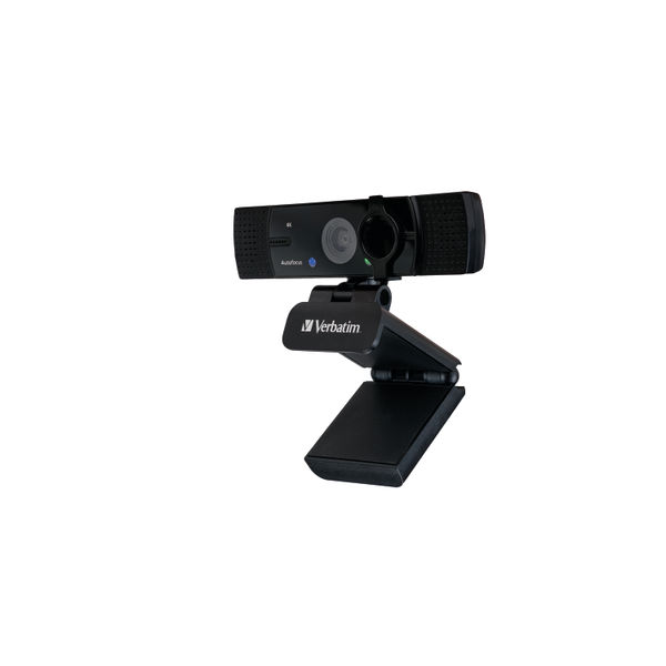 Verbatim AWC-03 Ultra HD 4K Autofocus Webcam Dual Microphone 49580