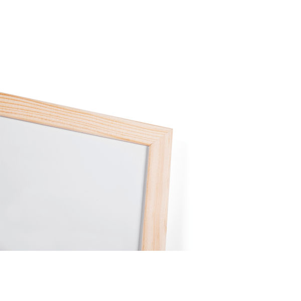 Q-Connect Wooden Frame Whiteboard 900x600mm KF03571