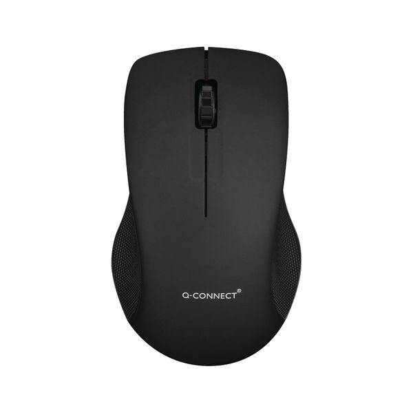 Q-Connect Black Wireless Keyboard/Mouse KF15397