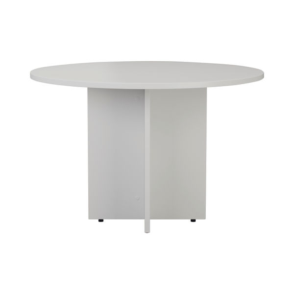 Jemini Round Meeting Table 1100x1100x730mm KF78958