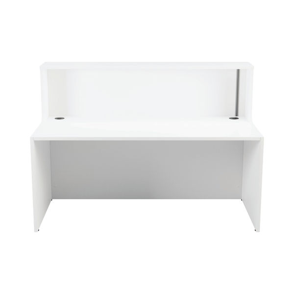 Jemini Reception Unit 1600x800x740mm White KF839534