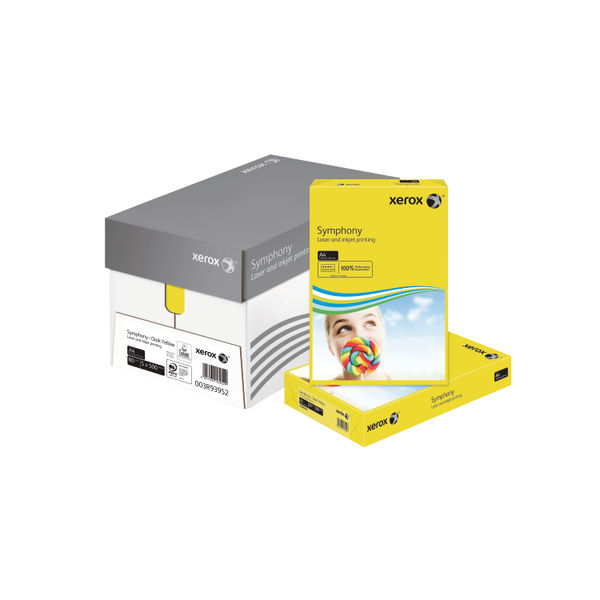 Xerox Symphony Dark Yellow A4 80gsm Paper (500 Pack) XX93952