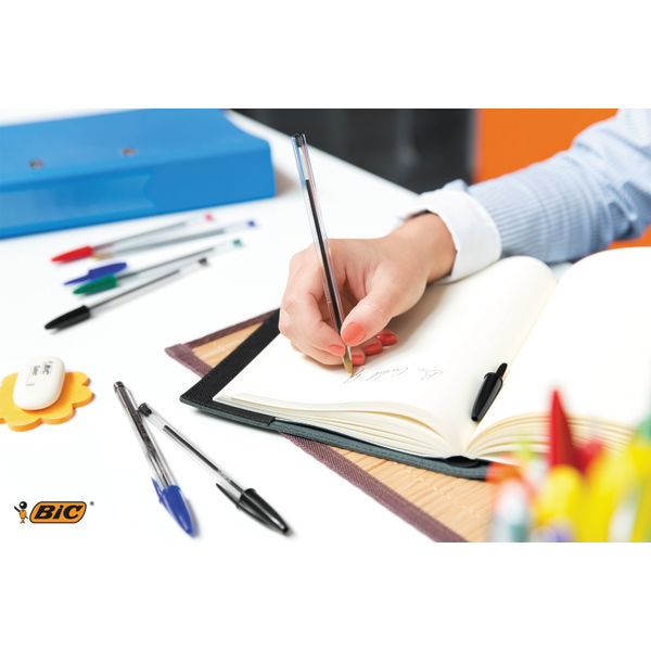 Bic Cristal Ballpoint Pen Medium Assorted (Pack of 4) 516834