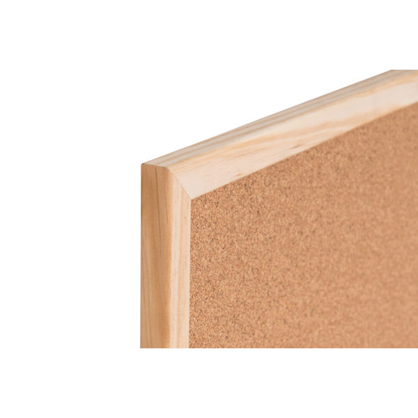 Q-Connect Lightweight Cork Noticeboard 400x600mm KF03566