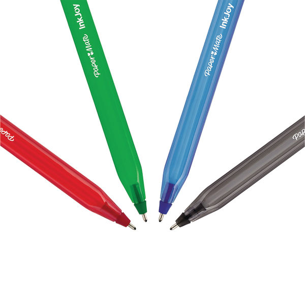 PaperMate Inkjoy 100 Capped Ballpoint Pens Medium Assorted (Pack of 4) 1956718