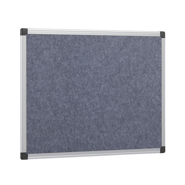 Bi-Office Maya Fire Retardant Noticeboard Grey Aluminium Frame 1500x1200mm SA1202170