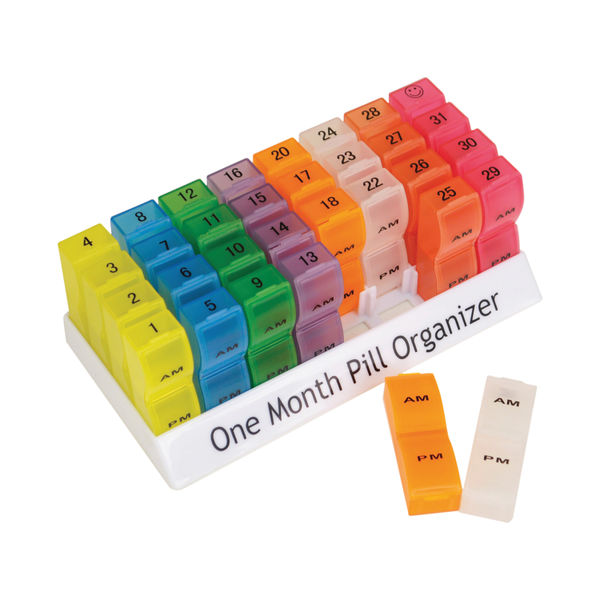 Aidapt Colourful One Month Pill Organiser VM931AC