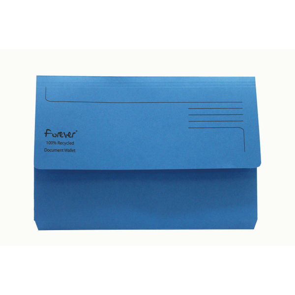 Exacompta Forever Document Wallet Manilla Foolscap Assorted (Pack of 25) 211/5000