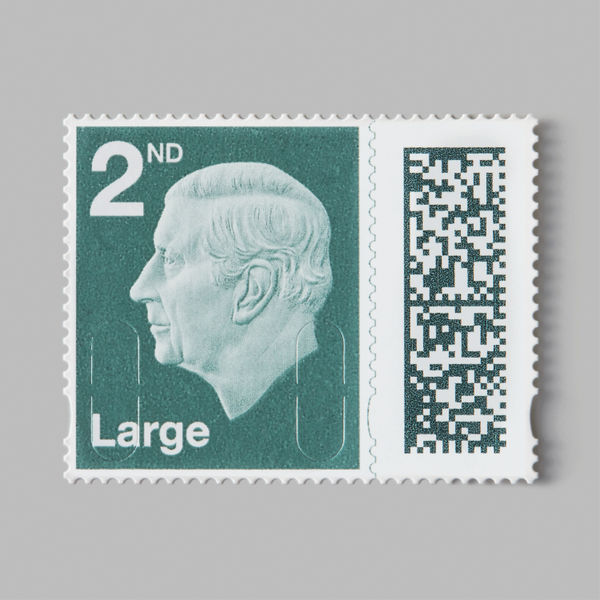 Royal Mail 2nd Class Large Letter Stamps (Book of 4)