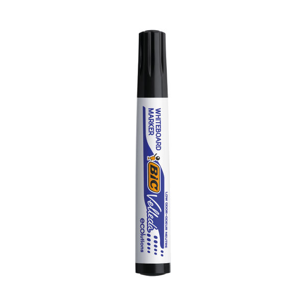 Bic Velleda 1751 Drywipe Marker Black (Pack of 12) 904946