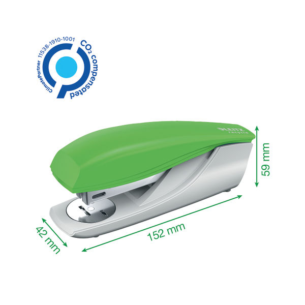 Leitz Recycle NeXXt Stapler 30 Sheets Green 56040055