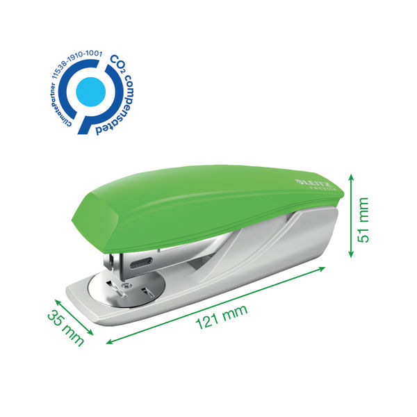 Leitz Recycle NeXXt Stapler 25 Sheets Green 56060055
