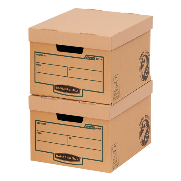 Bankers Box Earth Series Storage Box Brown (Pack of 10) 4472401