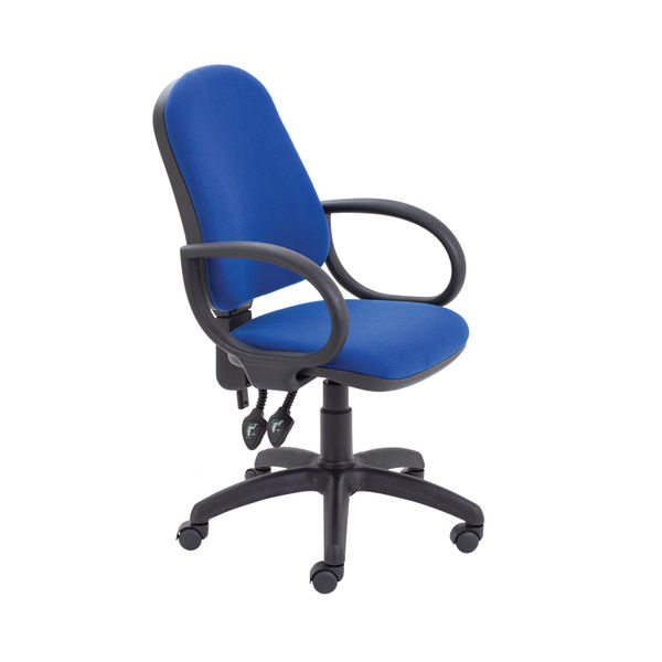 Jemini Teme High Back Operator Chair 640x640x985-1175mm Blue KF74119