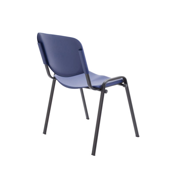 Jemini Multipurpose Stacking Chair Polypropylene 610x535x780mm Blue KF72368