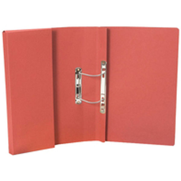 Exacompta Guildhall Transfer Spiral Pocket File 315gsm Foolscap Red (Pack of 25) 349-RED