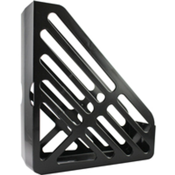 Q-Connect Magazine Rack Black CP073KFBLK