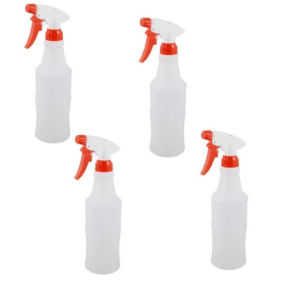 2Work Trigger Spray Refill Bottle Red (Pack of 4)