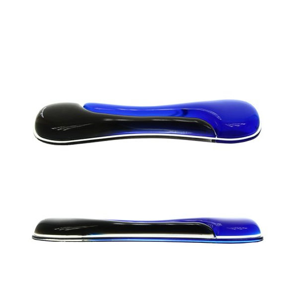 Kensington Duo Gel Wave Mouse Pad Wrist Rest Blue