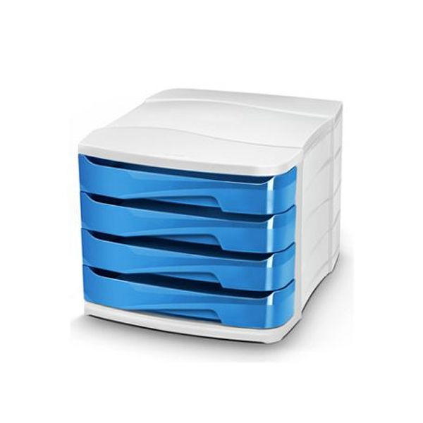 CEP Pro Gloss 4 Drawer Set Blue 394GBLUE