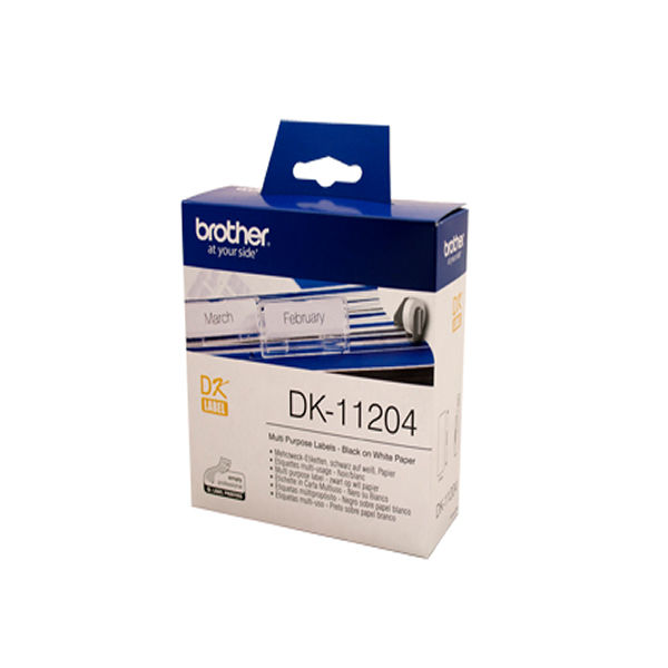 Brother P-Touch DK Labels (Pack of 400) - DK-11204