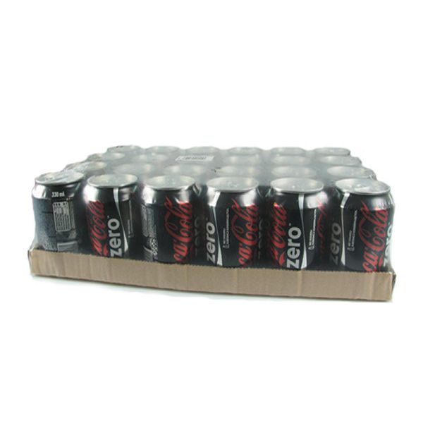 Coca-Cola Zero 330ml Cans, Pack of 24 | 402003