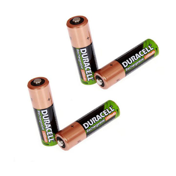 Duracell Rechargeable AA NiMH 1300mAh Batteries (Pack of 4) 81367177