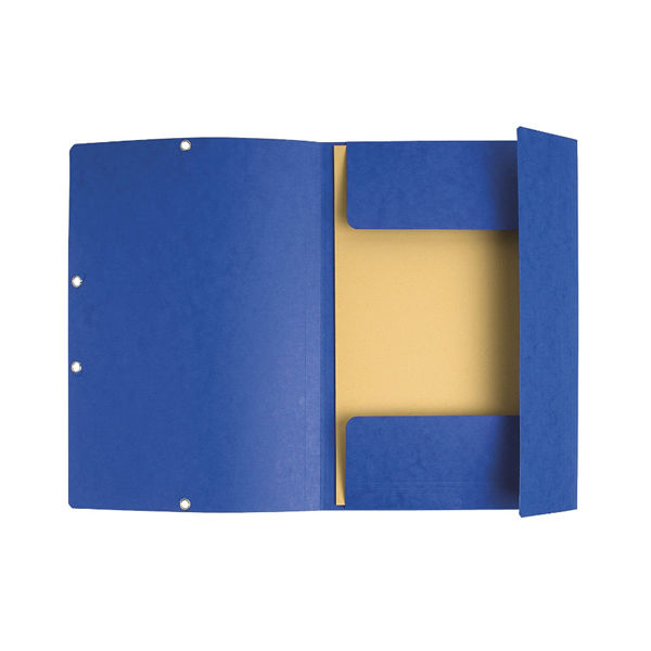 Exacompta Europa Portfolio File A4 Dark Blue (Pack of 10) 55502SE