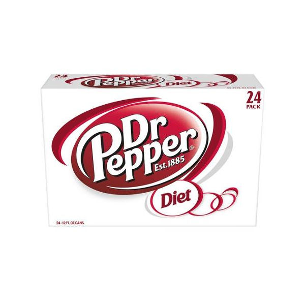 Dr Pepper Zero 330ml Cans (Pack of 24)