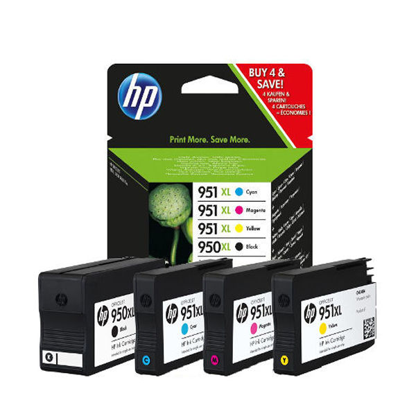 Hp 950xl Black And 951xl Colour Ink Combo Pack C2p43ae 8683