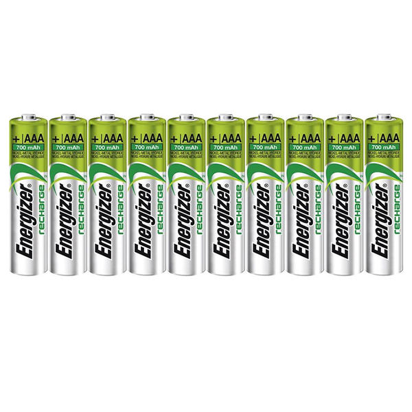 energizer rechargeable batteries aaa 12 pack set