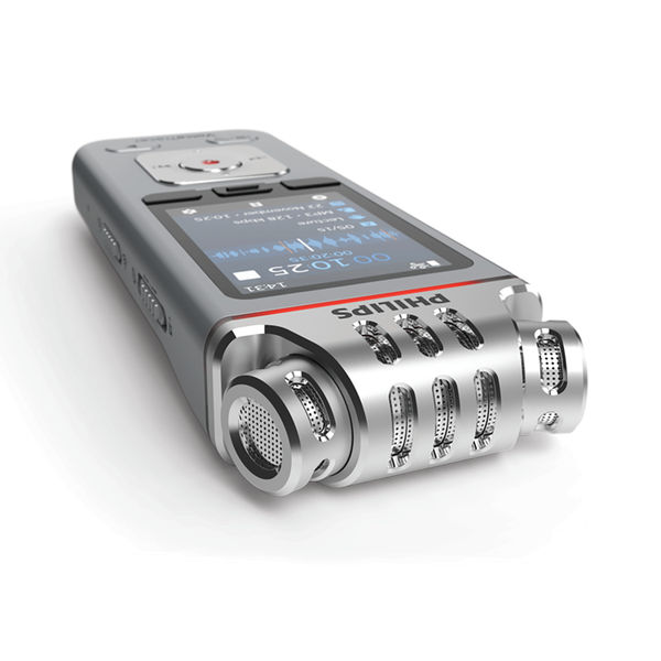 Philips VoiceTracer Audio Recorder with Sembly AI Speech-To-Text Cloud Software DVT4115/00
