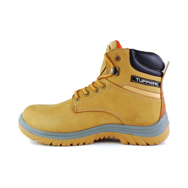 Tuffking Fury Safety Hiker Boot Steel Toe Cap Tan 13