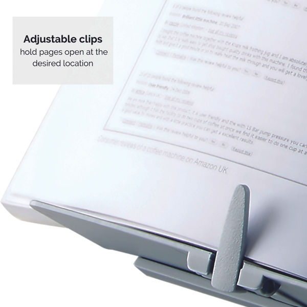 Fellowes BookLift Document Holder Silver 21140