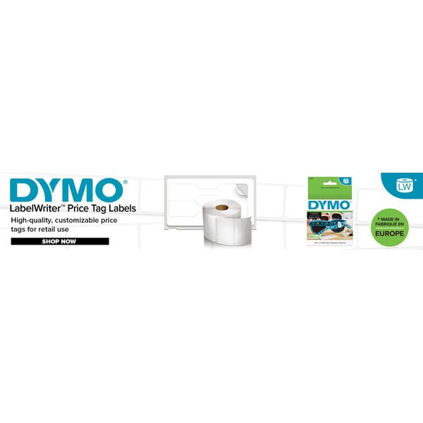 Dymo Labelwriter Jewellery Labels 10mmx19mm 2191635