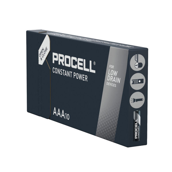 Duracell Procell Constant AAA Battery (Pack of 10) 5000394149199