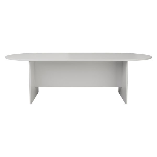 Jemini 2400x1200mm White Meeting Table