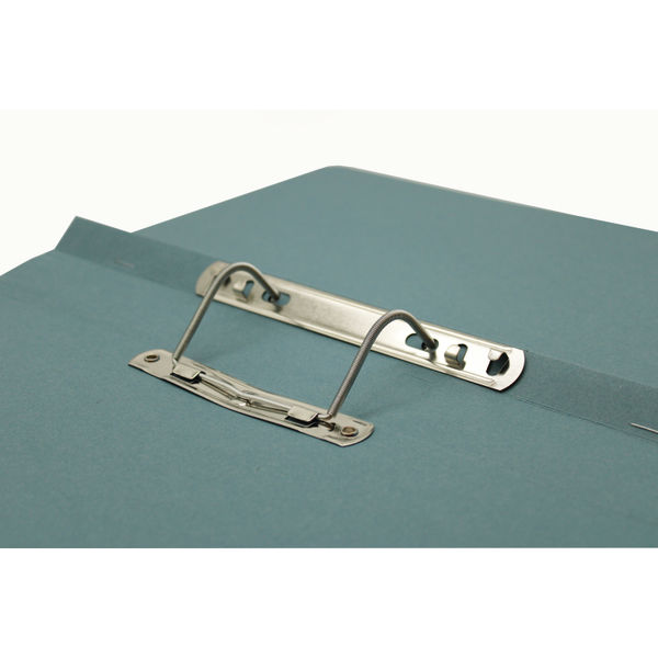 Exacompta Guildhall Heavyweight Transfer Spiral File 420gsm Foolscap Blue (Pack of 25) 211/7000