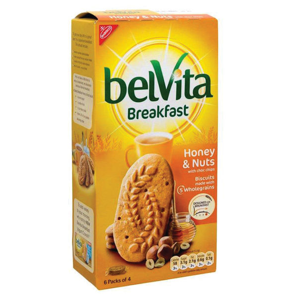 Belvita Breakfast 50g Honey Nut (Pack of 20) 665183