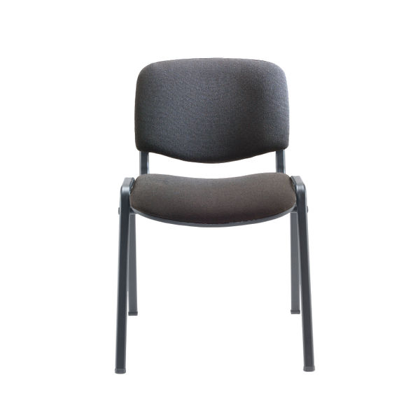 Jemini Ultra Multipurpose Stacking Chair 532x585x805mm Charcoal/Black KF03344