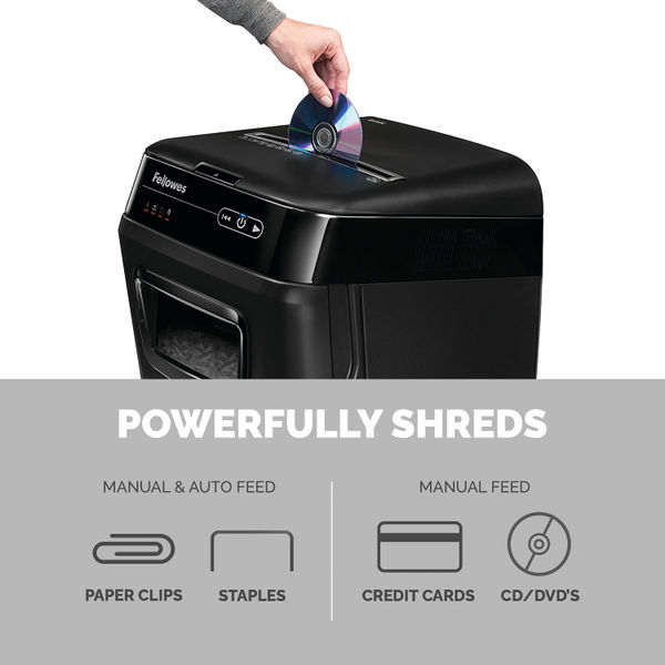 Fellowes AutoMax 200C Cross-Cut Shredder 4652901