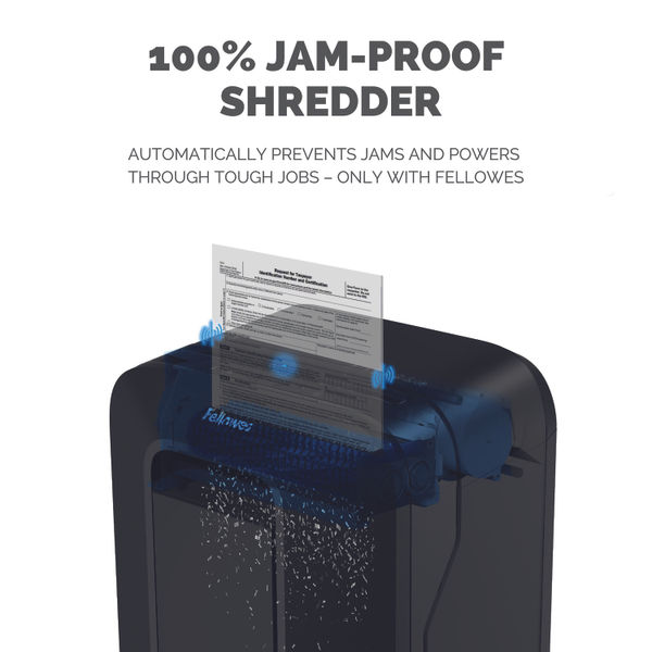 Fellowes Powershred LX200 Mini-Cut Shredder Black 5502301