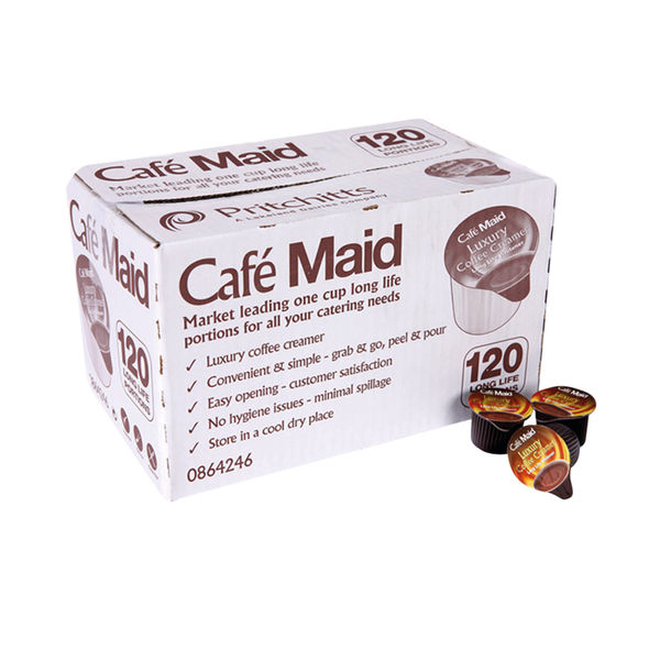 Cafe Maid Luxury Coffee Creamer Pots 12ml (Pack of 120) A02082