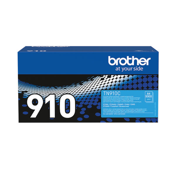 Brother TN-910C Toner Cartridge Ultra High Yield Cyan TN910C