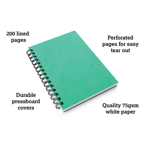 Silvine Wire Bound A5 Notebooks (Pack of 6) - SPA5